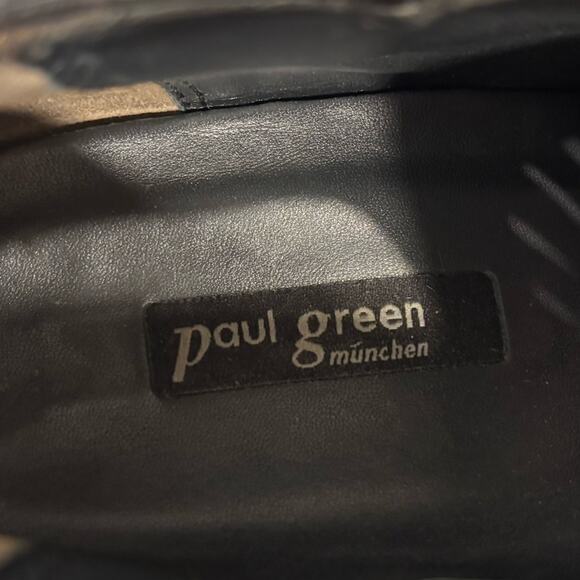 PAUL GREEN Munchen Black Suede Tasha Sandal, Size 4.5, NWB - Picture 12 of 15
